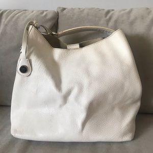 Dooney and Bourke White Leather Shoulder Bag